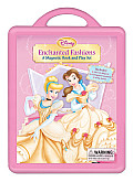 Enchanted Fashions A Magnetic Book & Play Set With Storybook & 8 Play Scenes & 40 Magnets