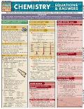 Chemistry Equations & Answers Laminated Reference Chart