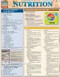 Quick Study Nutrition Laminated Reference