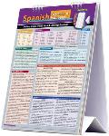 Spanish Grammar & Vocabulary Easel Book A Quickstudy Reference Tool for School Work & Language Barriers