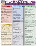 Organic Chemistry Reactions Laminated Reference