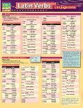 Latin Verb-Conjugations: A Quickstudy Laminated 6-Page Reference Guide