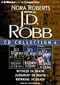J D Robb CD Collection 4 Witness in Death Judgment in Death Betrayal in Death
