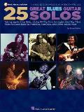 25 Great Blues Guitar Solos with CD Audio