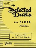Selected Duets for Flute Volume 1 Easy to Medium