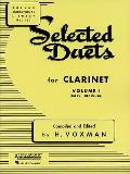Selected Duets for Clarinet Volume I Easy Medium