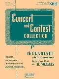 Concert & Contest Collection for Bb Clarinet with Piano Accompaniment