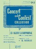 Concert & Contest Collection for Eb Alto Saxophone Solo Book with Online Media