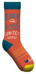 Readers of the World Unite Socks