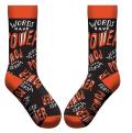 Words Have Power Socks