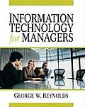 Information Technology for Managers (10 - Old Edition)