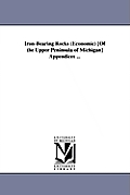Iron-Bearing Rocks (Economic) [Of the Upper Peninsula of Michigan] Appendices ...