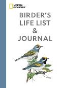 National Geographic Birders Life List & Journal