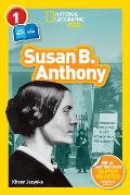 National Geographic Readers Susan B Anthony L1 Coreader
