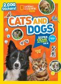 National Geographic Kids Cats & Dogs Super Sticker Activity Book
