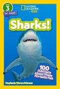 National Geographic Readers Sharks Level 3 100 Fun Facts About These Fin Tastic Fish