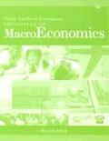 Principles of MacroEconomics Study Guide to Accompany