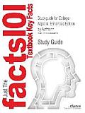 Studyguide for College Algebra: Enhanced Edition by Aufmann, ISBN 9781439043790
