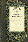 The History of the College of William and Mary