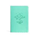 CSB Explorer Bible for Kids, Light Teal Mountains Leathertouch: Placing God's Word in the Middle of God's World