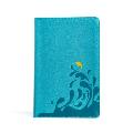 CSB Easy-For-Me Bible for Early Readers, Aqua Blue Leathertouch