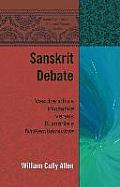 Sanskrit Debate: Vasubandhu's Vīmśatikā versus Kumārila's Nirālambanavāda