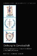 ?Ordnung in Gemeinschaft?: A Critical Appraisal of the Erlangen Contribution to the Orders of Creation