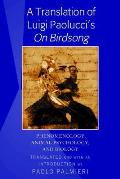 A Translation of Luigi Paolucci's On Birdsong: Phenomenology, Animal Psychology and Biology