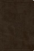 Value Compact Bible-ESV-Celtic Cross Design