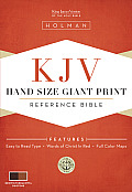 Hand Size Giant Print Reference Bible KJV