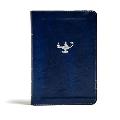 Bible CSB Nurses Navy LeatherTouch Red Letter