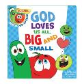 VeggieTales God Loves Us All Big & Small a Digital Pop Up Book Padded
