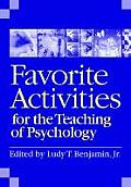 Favorite Activities for the Teaching of Psychology
