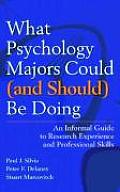 What Psychology Majors Could & Should Be Doing An Informal Guide to Research Experience & Professional Skills