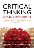 Critical Thinking About Research Psychology & Related Fields