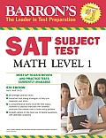 Barrons SAT Subject Test Math Level 1 5th Edition