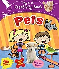 Pets Creative Play Fold Out Pages Puzzles & Games Over 200 Stickers