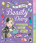 Do It Yourself Beauty Diary With Pretty Stickers Body Art Stencils & a Skin Color Guide