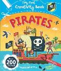 Pirates Creative Play Fold Out Pages Puzzles & Games Over 200 Stickers