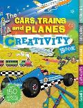 Cars Trains & Planes Creativity Book Games Cut Outs Art Paper Stickers & Stencils