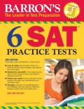 Barrons 6 SAT Practice Tests 3rd Edition