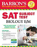 Barrons SAT Subject Test Biology E M 4th Edition