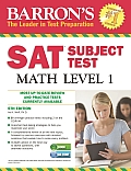 Barrons SAT Subject Test Math Level 1 5th Edition With CDROM