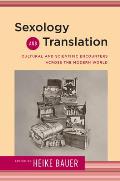 Sexology and Translation: Cultural and Scientific Encounters Across the Modern World