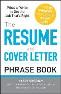 Resume & Cover Letter Phrase Book