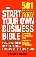Start Your Own Business Bible 501 New Ventures You Can Launch Today