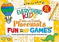Everything Kids Fun with Food Placemats Fun & Games Puzzles Games Jokes & More for Tons of Mealtime Fun