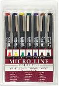 Studio Series Colored Micro Line Pen Set of 7