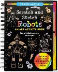 Scratch & Sketch Robots (Trace-Along)