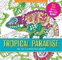 Tropical Paradise Adult Coloring Book 31 Stress Relieving Dtropical Paradise Adult Coloring Book 31 Stress Relieving Designs Esigns